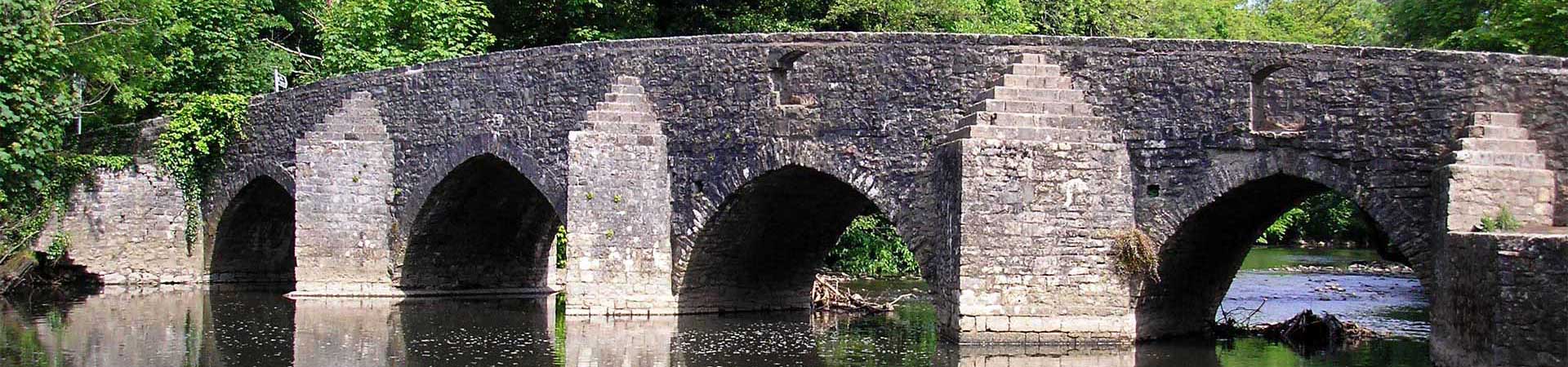 image of Merthyr Mawr bridge in Bridgend